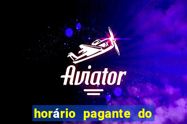 horário pagante do fortune tiger